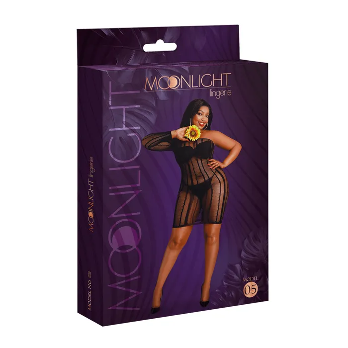 Moonlight Moonlight Erotic Mesh Dress Queen Size Male Sex Toys