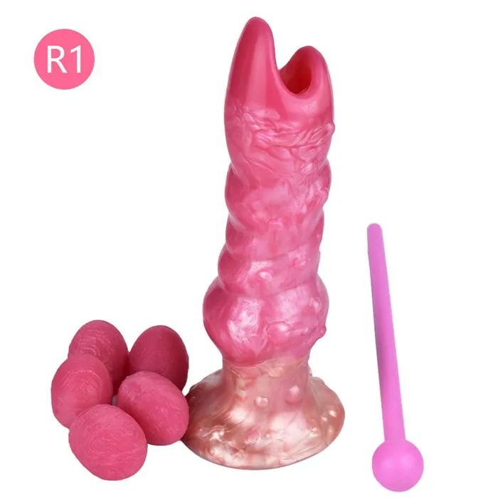 mysite Caterpillar Fantasy Silicone Ovipositor Dildo Female Sex Toys