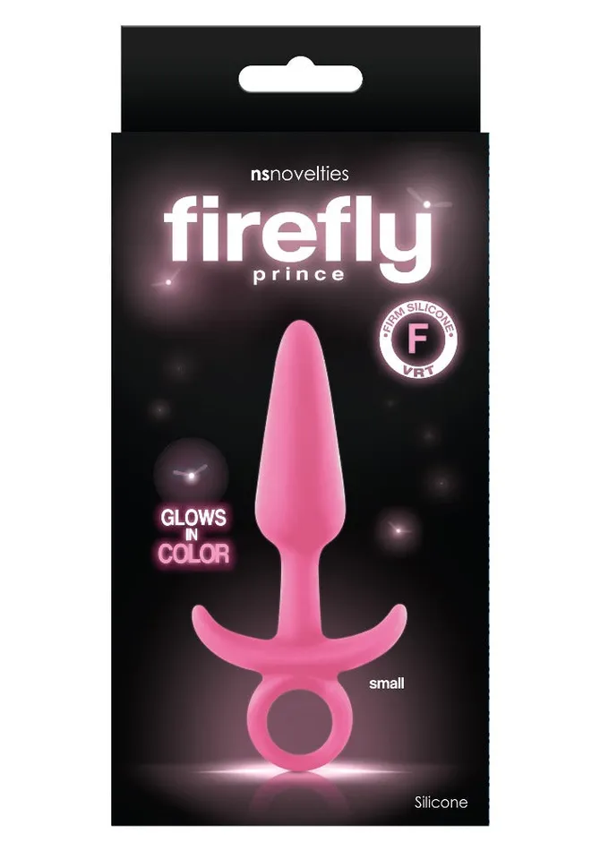 NS Novelties Anal FireFly Prince GlowintheDark Small Butt Plug