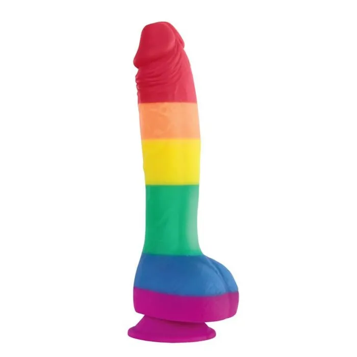 NS Novelties Colours Pride Edition 8 Rainbow Dildo Female Sex Toys