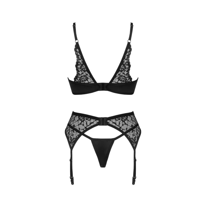 Obsessive Couples Obsessive Bellastia 3piece Elegant Lingerie Set