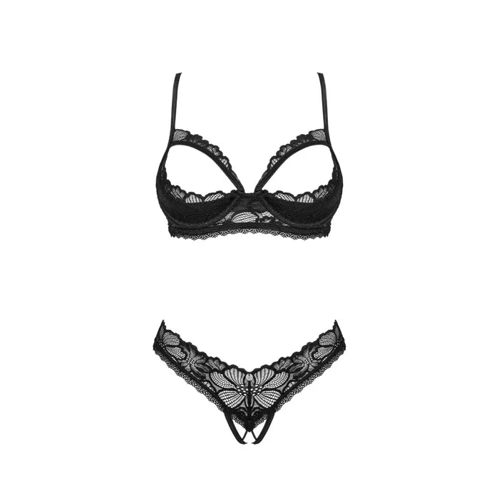 Obsessive Obsessive Serafia 2piece Erotic Lace Lingerie Set Couples