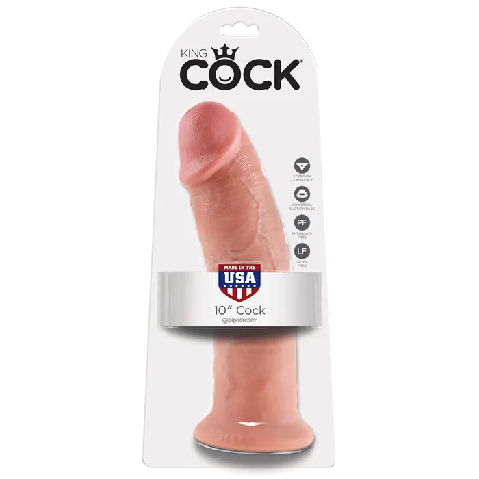 Pipedream Products Dildos Pipedream Products King Cock 10 Cock Biege