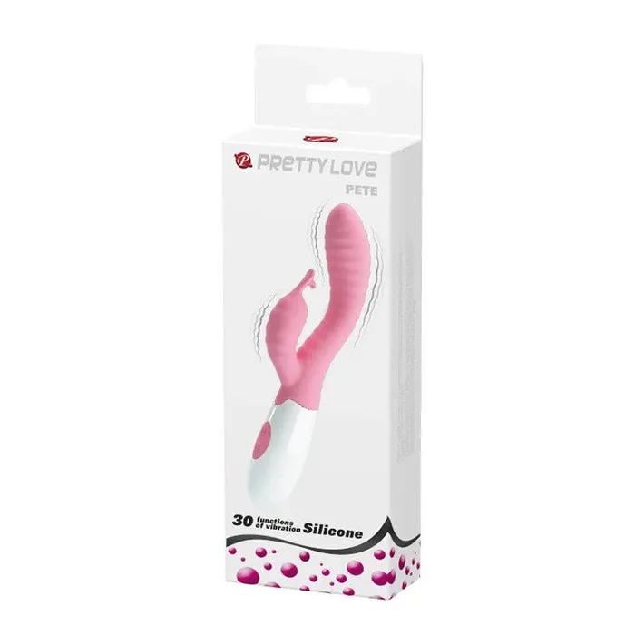 Pretty Love Hyman Gspot Silicone Rabbit Vibrator Pink Vibrators