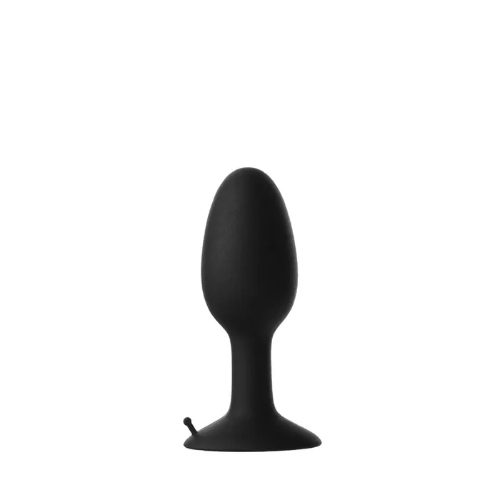 Prowler Red Anal Prowler RED Small Weighted Butt Plug Black