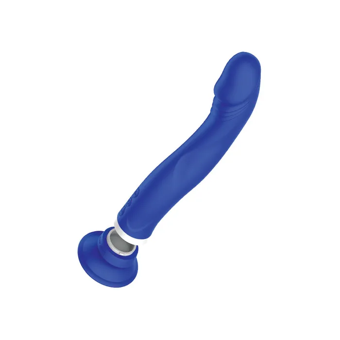 Quin Rechargeable Vibrating Dong w Removable Suciton Cup Sexessories Female Sex Toys