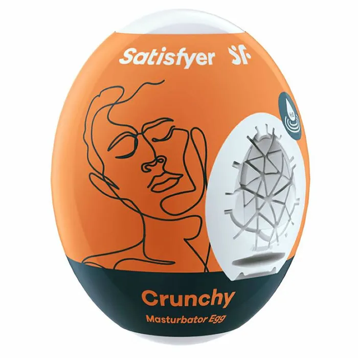 Satisfyer Male Sex Toys Satisfyer Crunchy Masturbator Egg