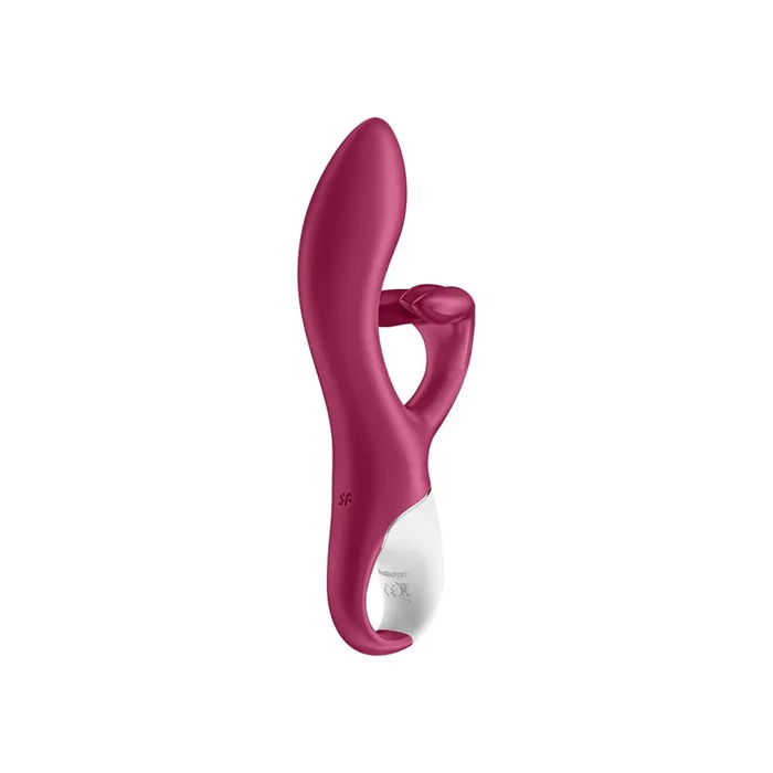 Satisfyer Vibrators Embrace Me Rechargeable Rabbit Vibrator Red