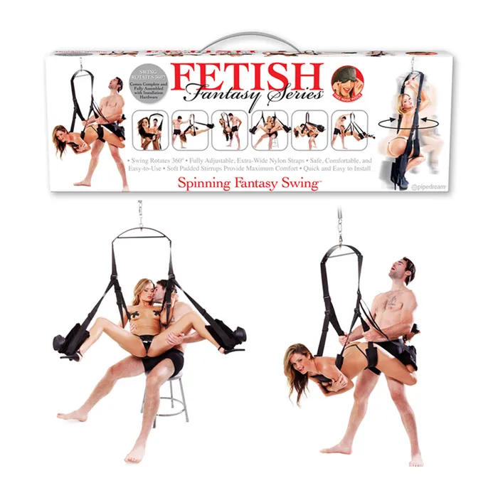 Sexessories Couples Fetish Fantasy Spinning Sex Swing Quick Install Removable