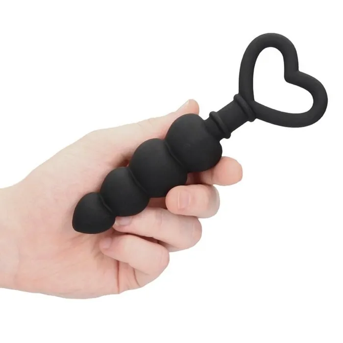 Shots Toys Male Sex Toys Ouch Silicone Anal Love Beads