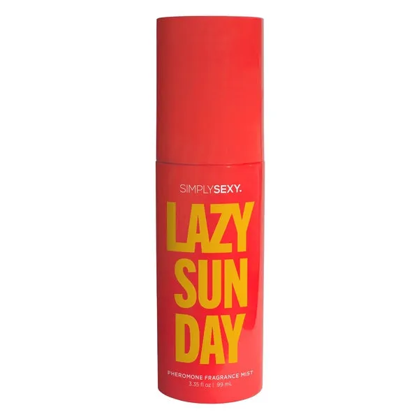 Simply Sexy Female Sex Toys PHEROMONE BODY MIST LAZY SUNDAY 335 floz 99mL