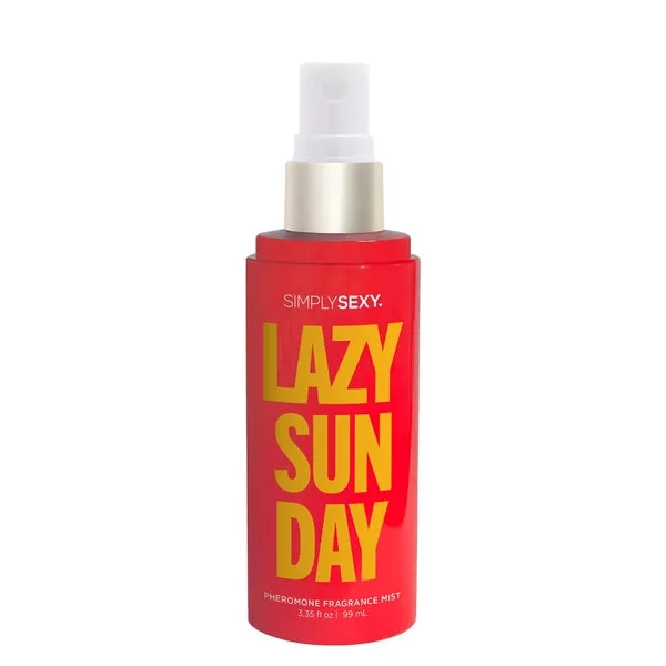 Simply Sexy Female Sex Toys PHEROMONE BODY MIST LAZY SUNDAY 335 floz 99mL