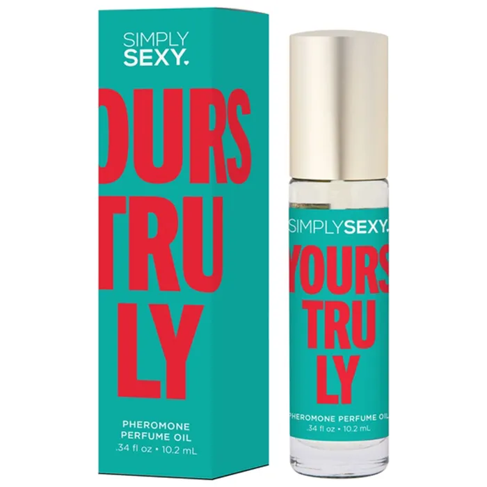 Simply Sexy Yours Truly 34oz 10mL Pheromone Perfume Oil Vibrators