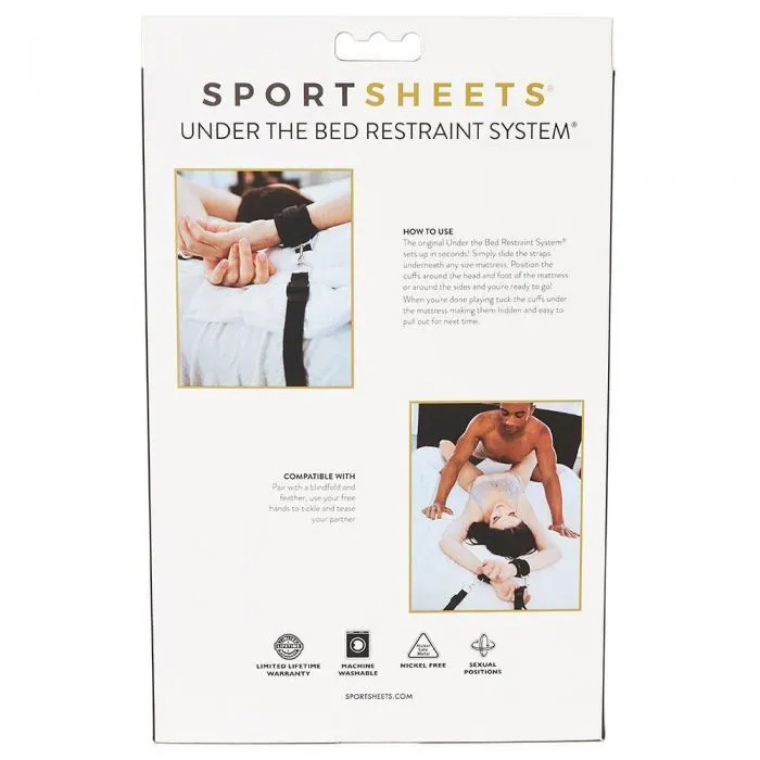 Sportsheets Under the Bed Restraint System Sexessories Dildos