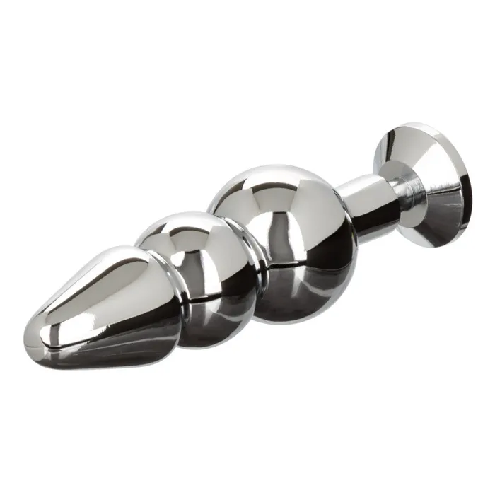 Star Fucker Beaded Metal Butt Plug with Crystal Silicone Penis Testicle Clamp California Exotic Novelties Male Sex Toys