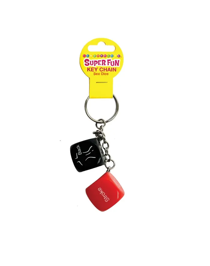 Super Fun Key Chain Sex Dice Little Genie Female Sex Toys