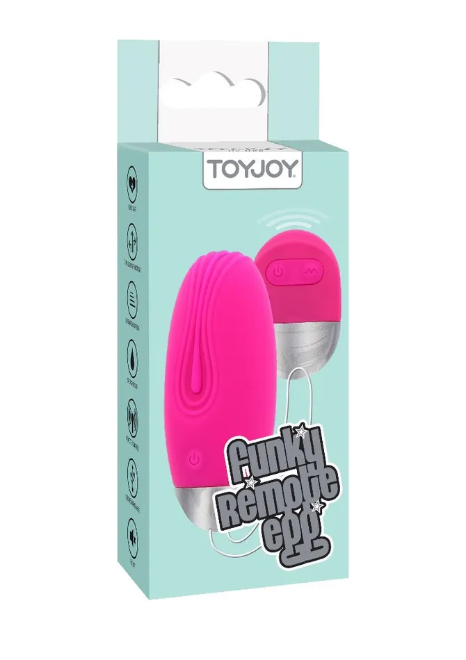 ToyJoy Funky Remote Egg Toy Joy Female Sex Toys