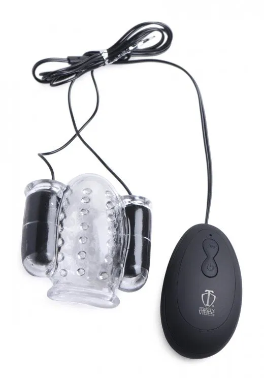 Trinity Vibes Vibrators Trinity Vibes 20X Deluxe Dual Vibrating Head Teaser