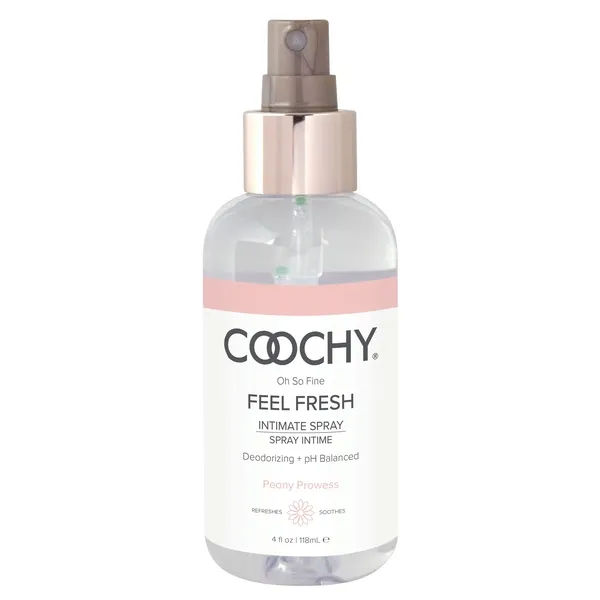 Vibrators Coochy Oh So Fine Feel Fresh Intimate Spray Peony Prowess 4oz 118mL