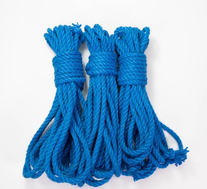 Vibrators Extasy Blue Jute Rope