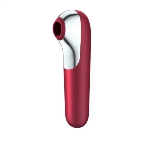 Vibrators Extasy Satisfyer Airpulse Red Dual Love App Controlled