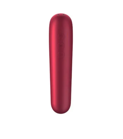 Vibrators Extasy Satisfyer Airpulse Red Dual Love App Controlled