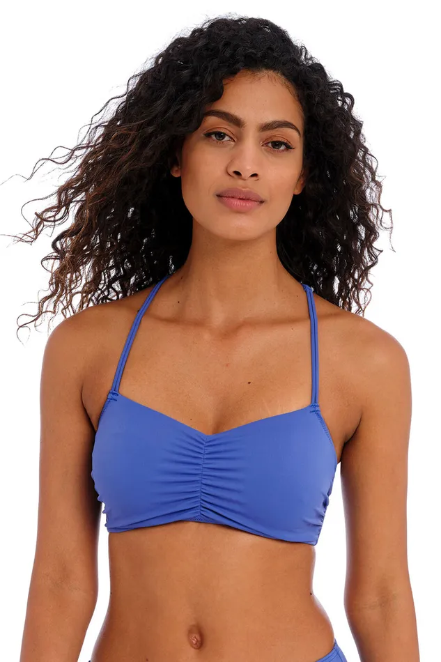 Vibrators Le Pop Lingerie Freya Jewel Cove Bikini Bralette Top Azure