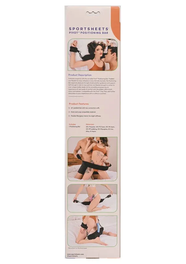 Vibrators Pivot Positioning Bar Sportsheets