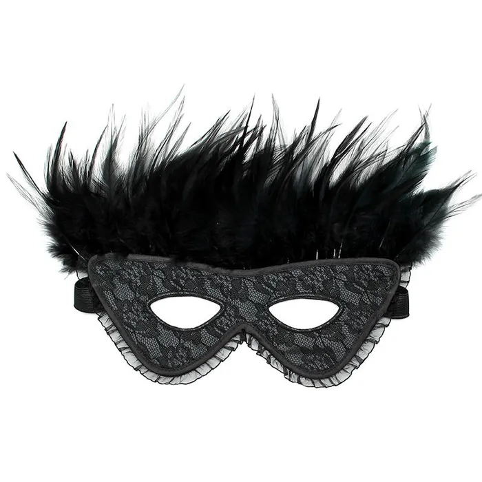 Vibrators Rimba Satin Feather Mask