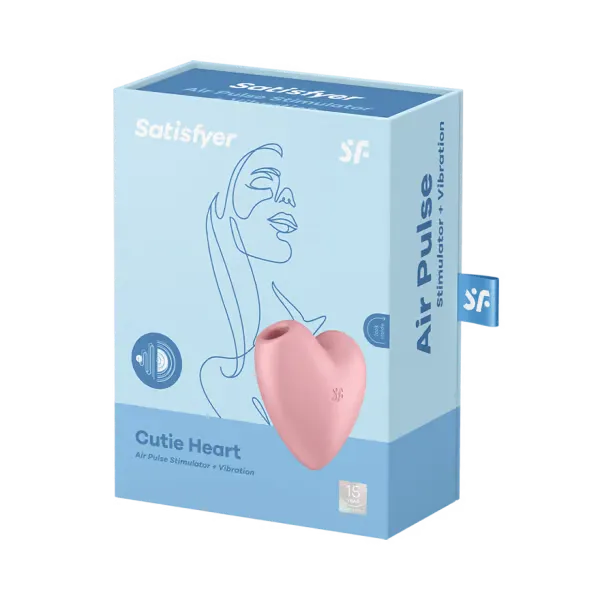 Vibrators Satisfyer Cutie Heart Light Red Satisfyer