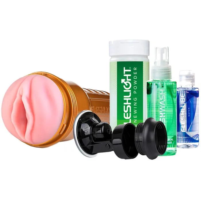 Vibrators Sexessories Fleshlight Pink Lady Stamina Training Unit Value Pack