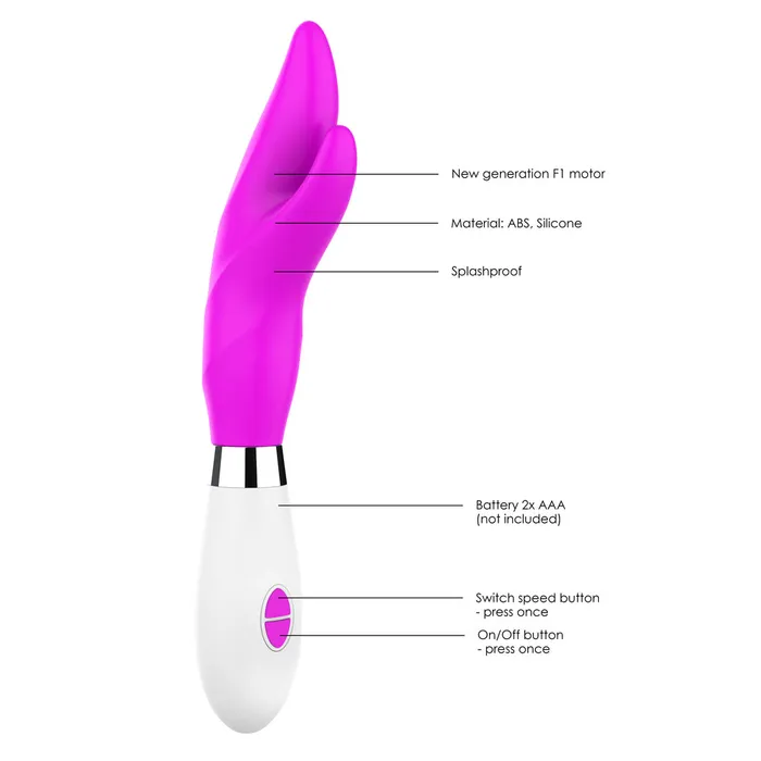 Vibrators Shots Toys Luminous Athos Ultra Soft Clit Stim Vibe Fuchsia