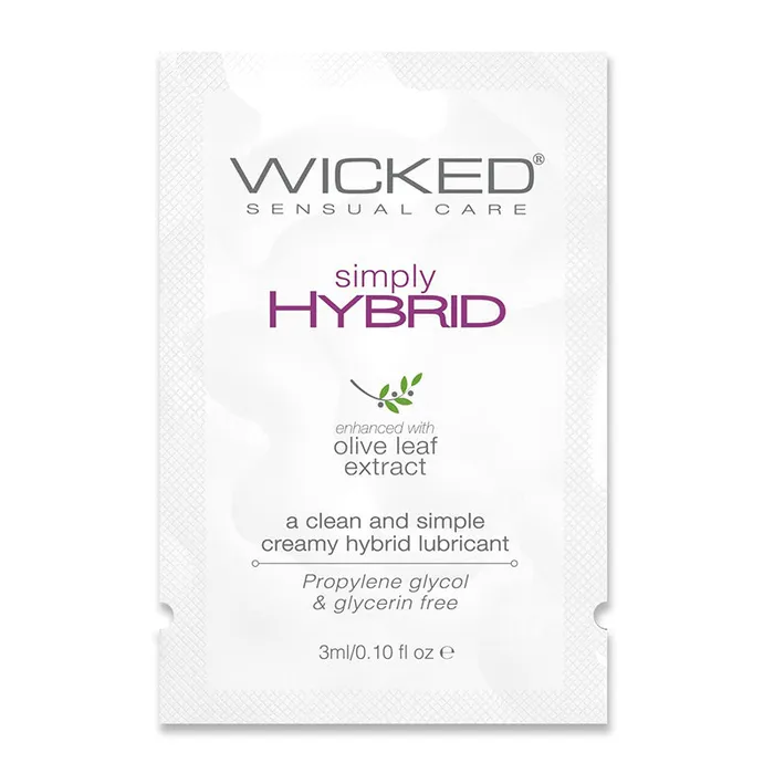 Wicked Vibrators Wicked Simply Hybrid Sachet