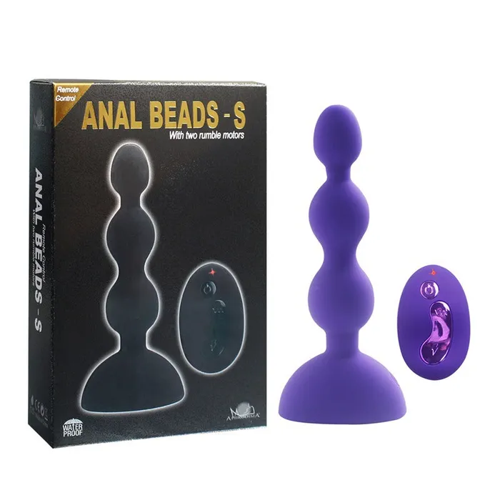 Anal Aphrodisia Aphrodisia Remote Control Dual Motor Vibrating Anal Plug Purple