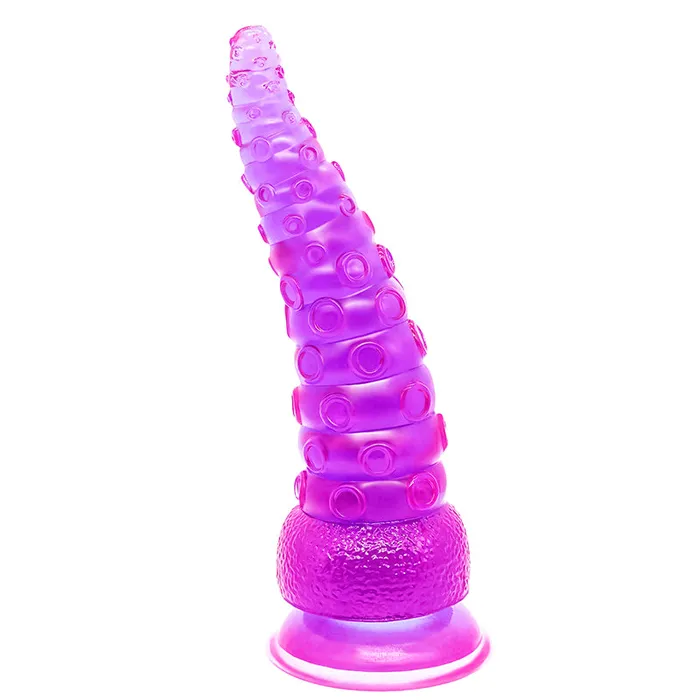 Anal DY DY 89 Realistic Octopus Tentacles Fantasy Dildo Anal Plug Purple