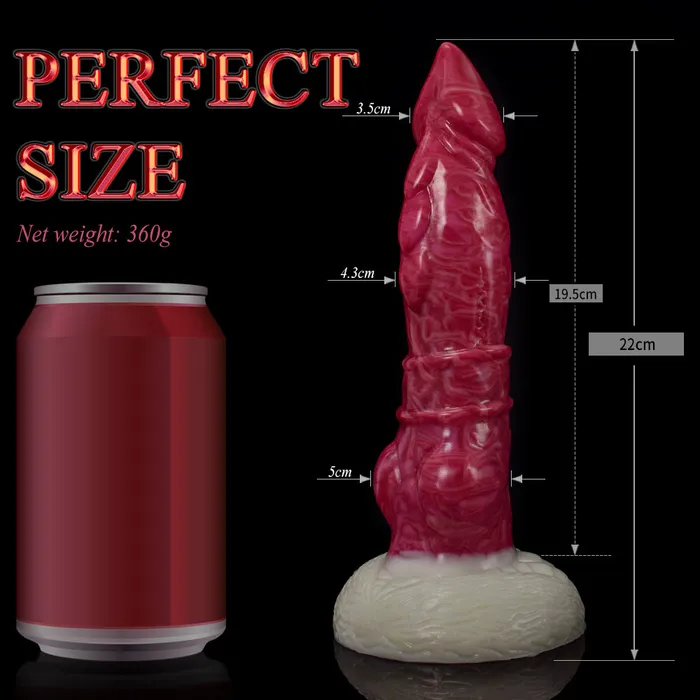 Anal FAAK FAAK Hellfire Dragon Silicone Fantasy Dildo Anal Plug