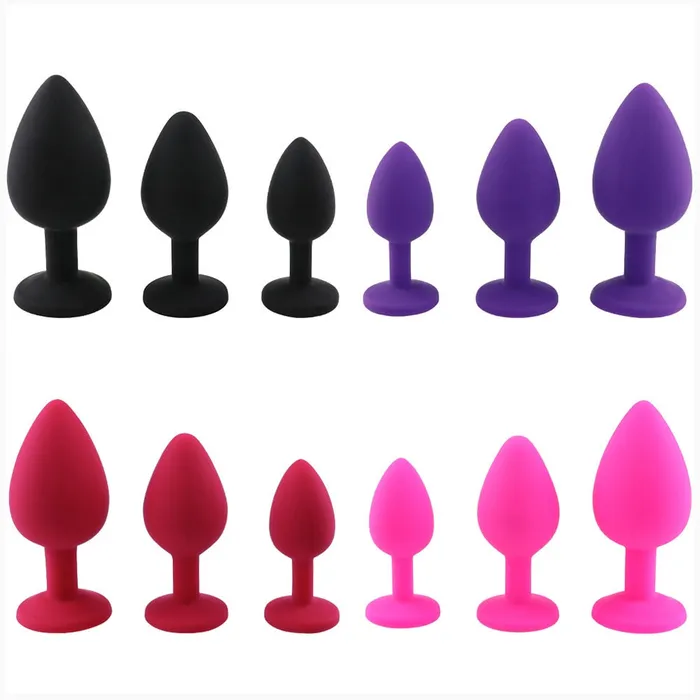 Anal Kinkpod Silicone Plug 3 Different Sizes