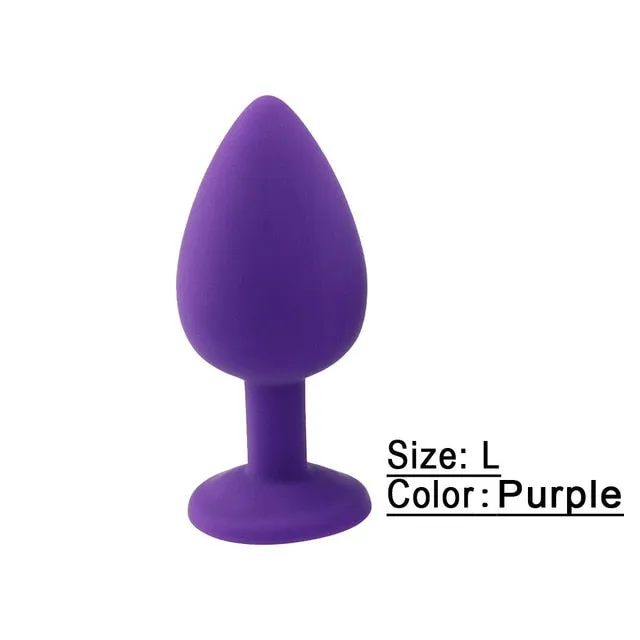 Anal Kinkpod Silicone Plug 3 Different Sizes