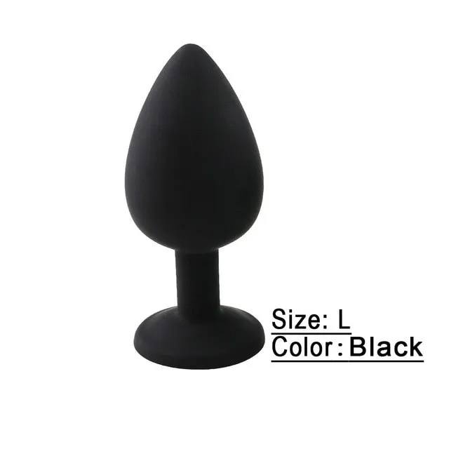 Anal Kinkpod Silicone Plug 3 Different Sizes