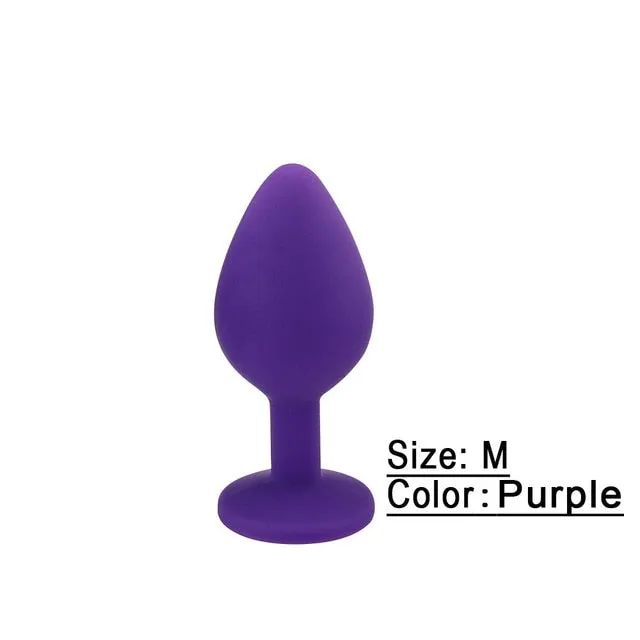 Anal Kinkpod Silicone Plug 3 Different Sizes