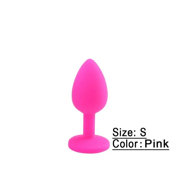 Anal Kinkpod Silicone Plug 3 Different Sizes