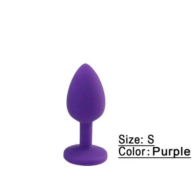 Anal Kinkpod Silicone Plug 3 Different Sizes