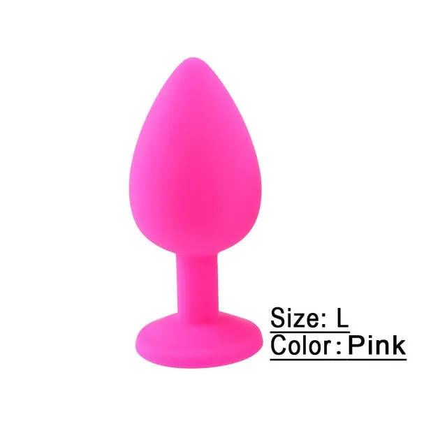 Anal Kinkpod Silicone Plug 3 Different Sizes