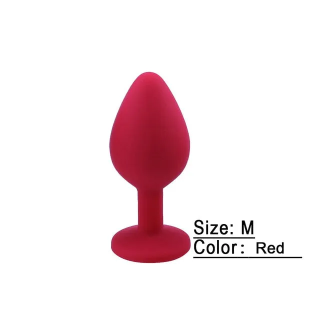 Anal Kinkpod Silicone Plug 3 Different Sizes