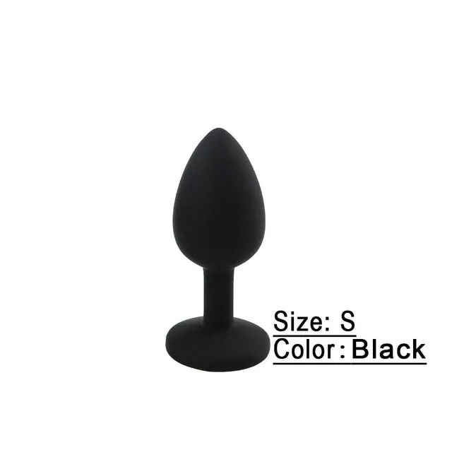 Anal Kinkpod Silicone Plug 3 Different Sizes