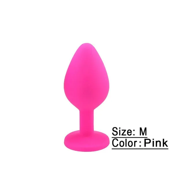 Anal Kinkpod Silicone Plug 3 Different Sizes