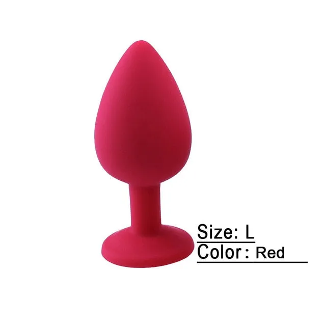 Anal Kinkpod Silicone Plug 3 Different Sizes