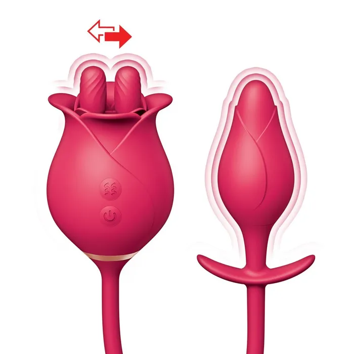 Anal Nasswalk Toys ClitTastic Tulip Finger Massager Pleasure Plug Set