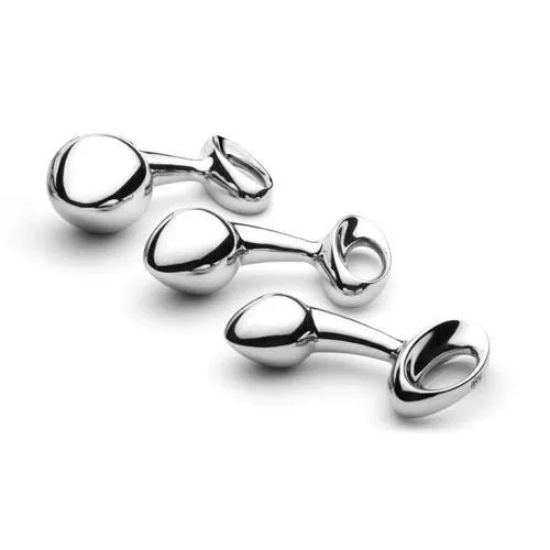 Anal Njoy Njoy Pure Plugs Small Stainless Steel But Plug