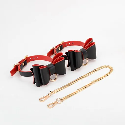 Anal RY 9pcs Premium Bondage Kit Redblack RY